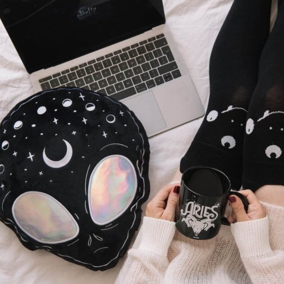 Killstar Other - Killstar E.T. Velvet Cushion LIMITED EDITION - SOLD OUT